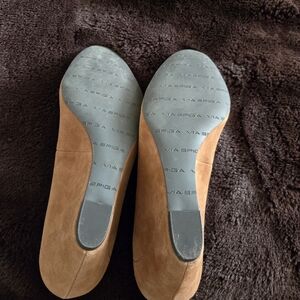 Nwot Maspiga Women's Brown Suede Heels